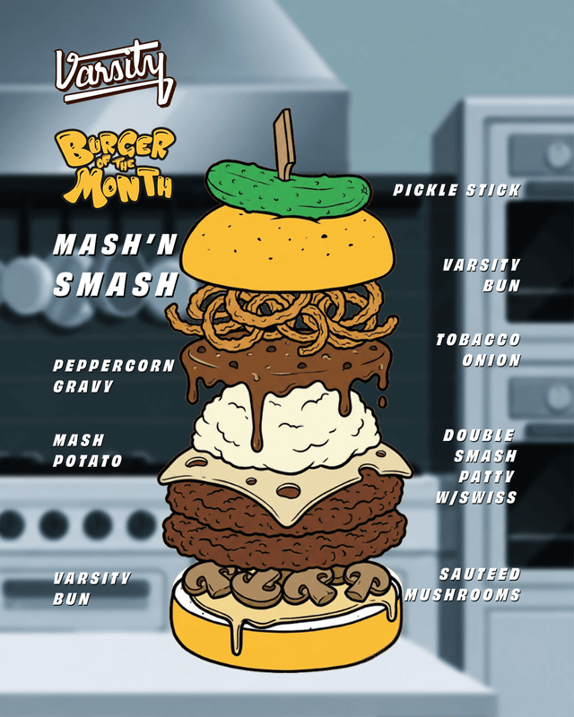 Burger of the Month: Mash 'n Smash image