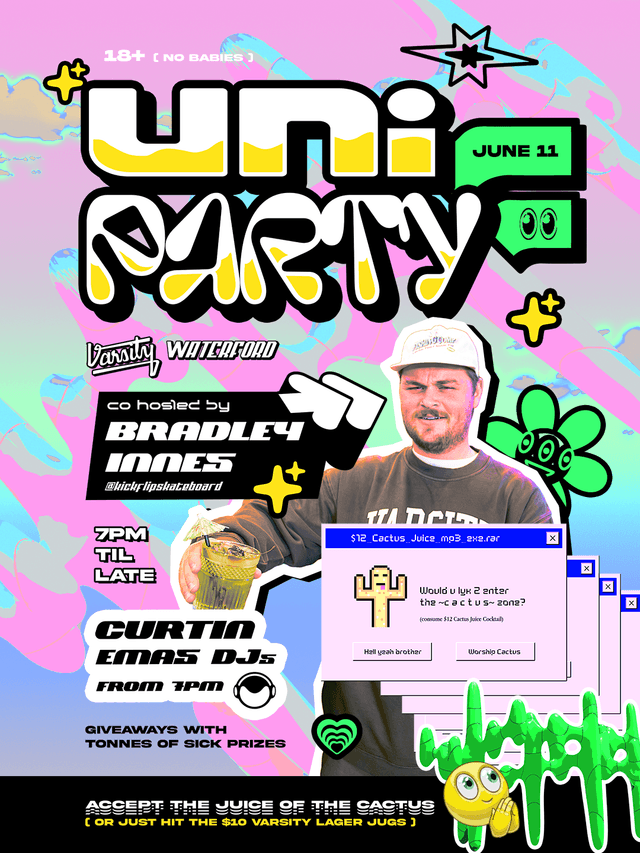 Uni Party hosted by Bradley Innes image