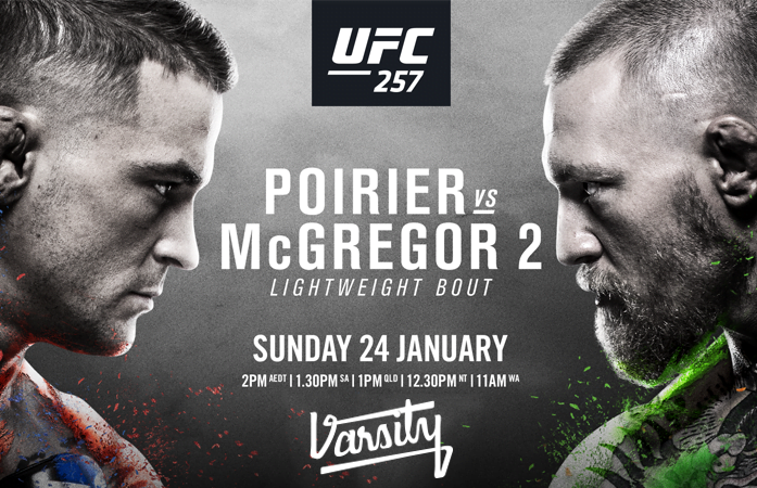 UFC Perth - Poirier vs McGregor 2