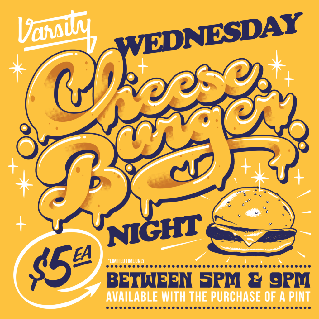 $5 Cheeseburgers are back!