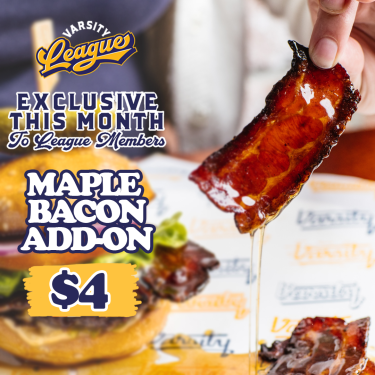 Maple Bacon add on